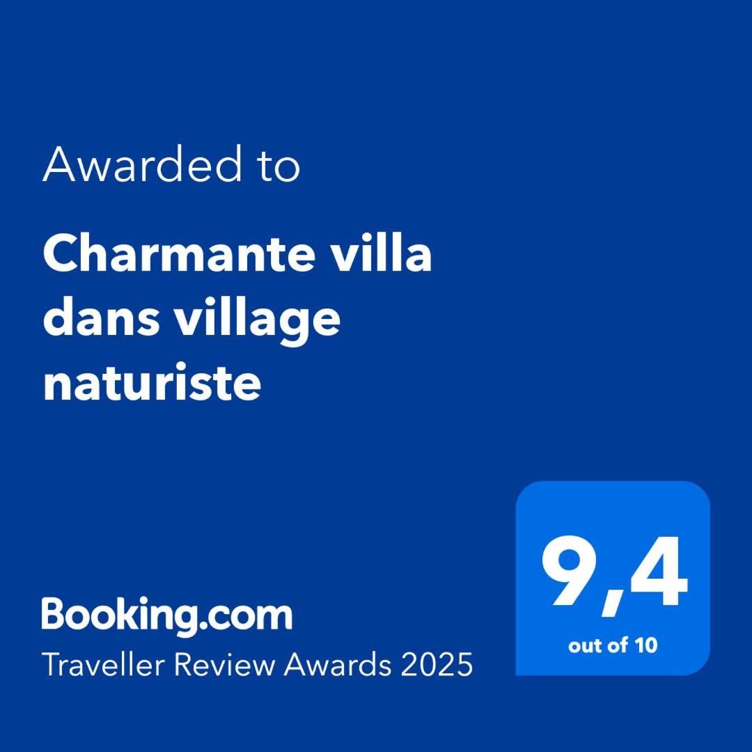 Charmante Villa Dans Village Naturiste Лекат Екстер'єр фото